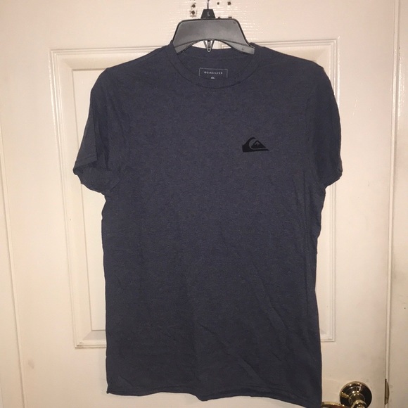 New Quiksilver Everyday s/s Tee S Heather Blue - Picture 3 of 7